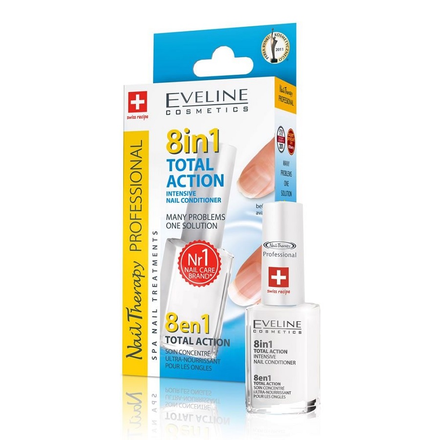 Tratament unghii - Eveline Tratament Unghii 8 & 1, farmacieieftina.ro