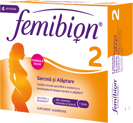 Femibion 2 sarcina sanatoasa 28 comprimate