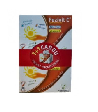 Fezivit c, 30 capsule pachet promo 1+1