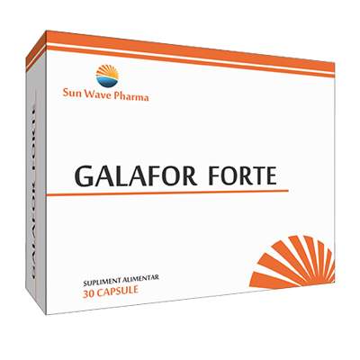 Stimularea lactatiei - Galafor Forte Capsule 30 buc, farmacieieftina.ro