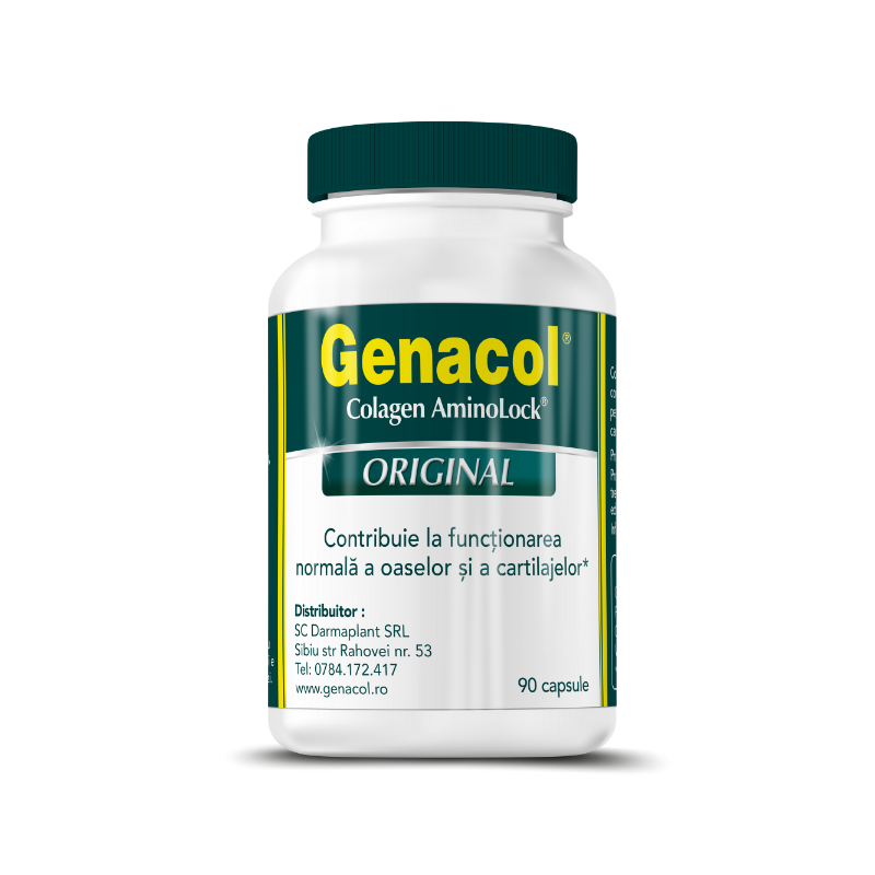 Articulatii, sistem osos si muscular - Genacol 90 Capsule Darmaplant - Supliment cu Colagen pentru Articulatii, farmacieieftina.ro