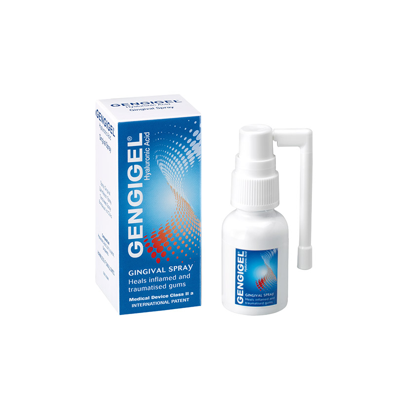 Afectiuni ale cavitatii bucale - Gengigel  Spray  20 ml, farmacieieftina.ro