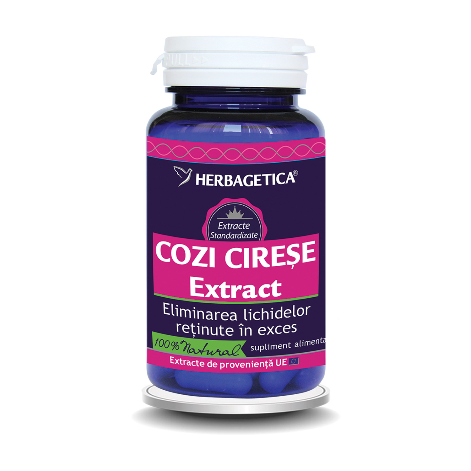 Herbagetica cozi de cirese cu extract 30cps