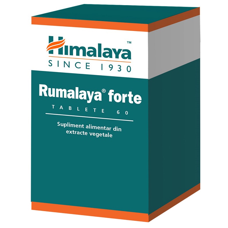 Articulatii, sistem osos si muscular - Rumalaya Forte, 60 Tablete, Himalaya, farmacieieftina.ro