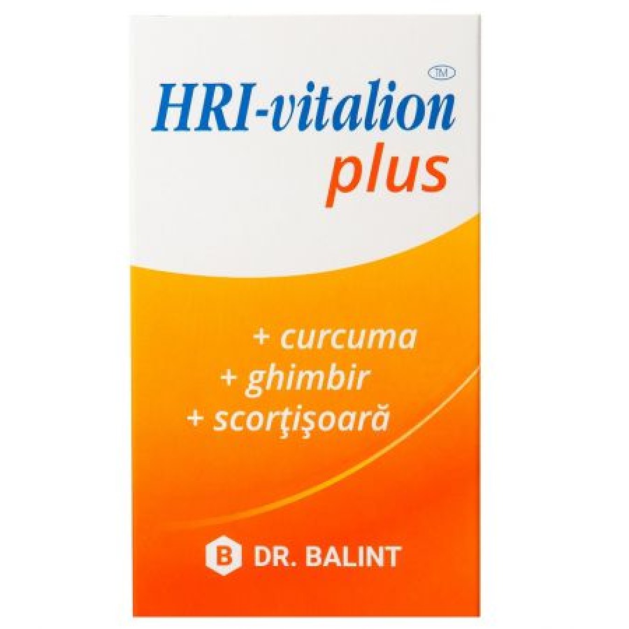 Tonice generale - HRI Vitalion, 54 tablete, farmacieieftina.ro