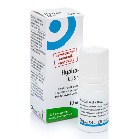 Afectiuni ale ochilor - Hyabak Solutie Oftalmica 0.15%, 10 ml, Thea, farmacieieftina.ro