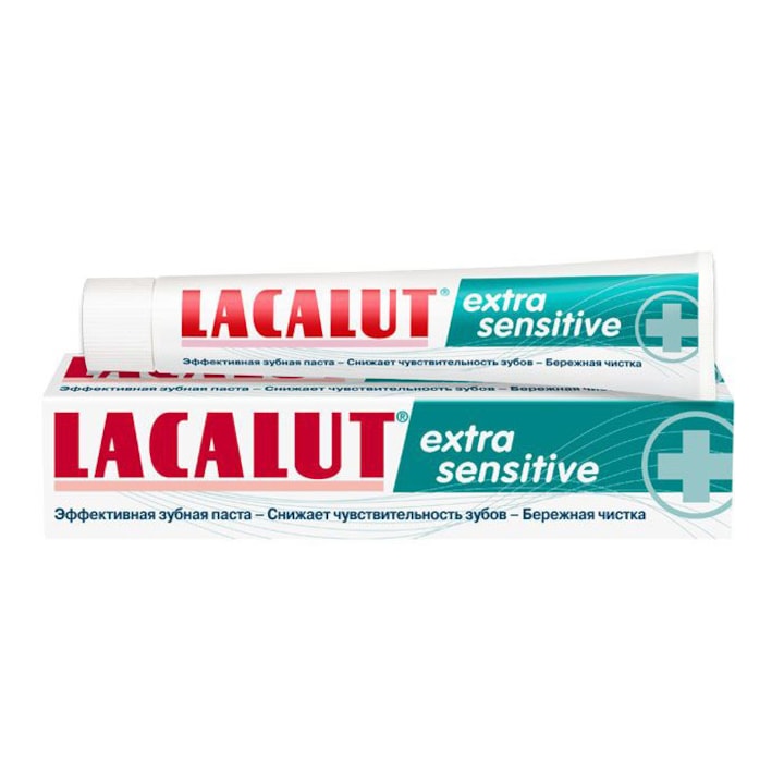 Ingrijire orala - Lacalut extra sensitive x 75 ml, farmacieieftina.ro