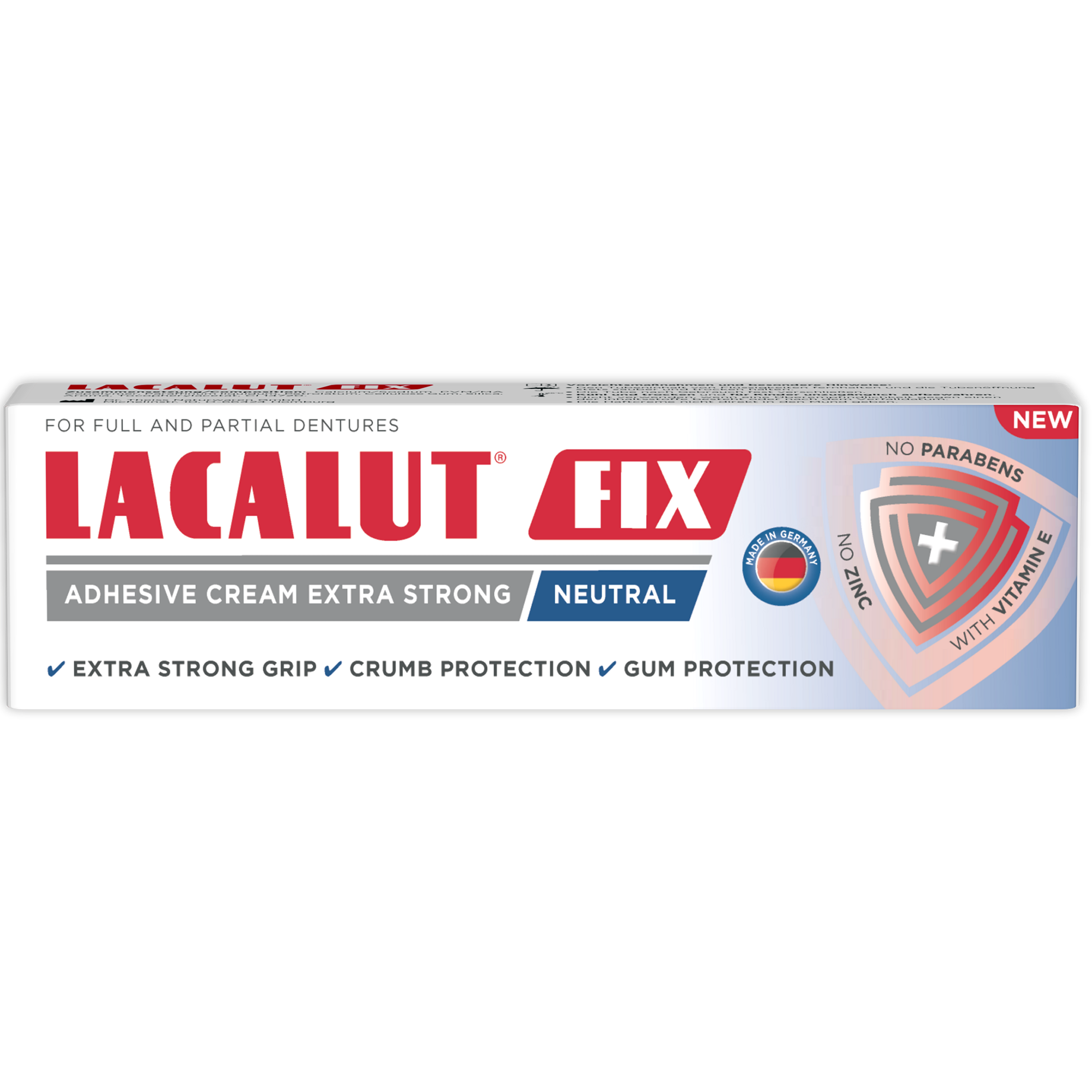 Ingrijire orala - Lacalut fix neutral 40 ml, farmacieieftina.ro