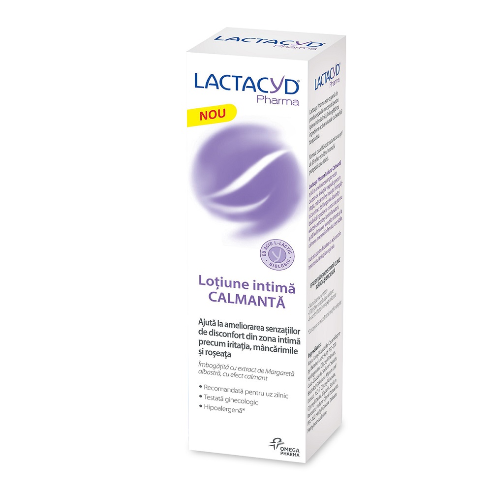 Ingrijire corp - Lactacyd Lotiune Intima Calmanta 250ml, farmacieieftina.ro
