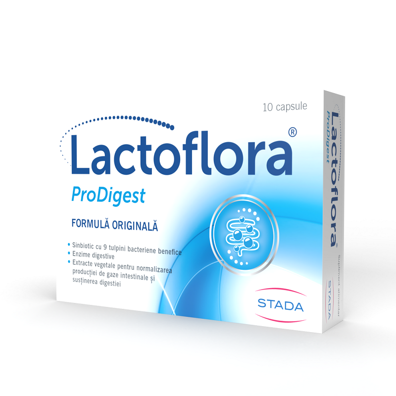 LACTOFLORA PRODIGEST ,10 Capsule