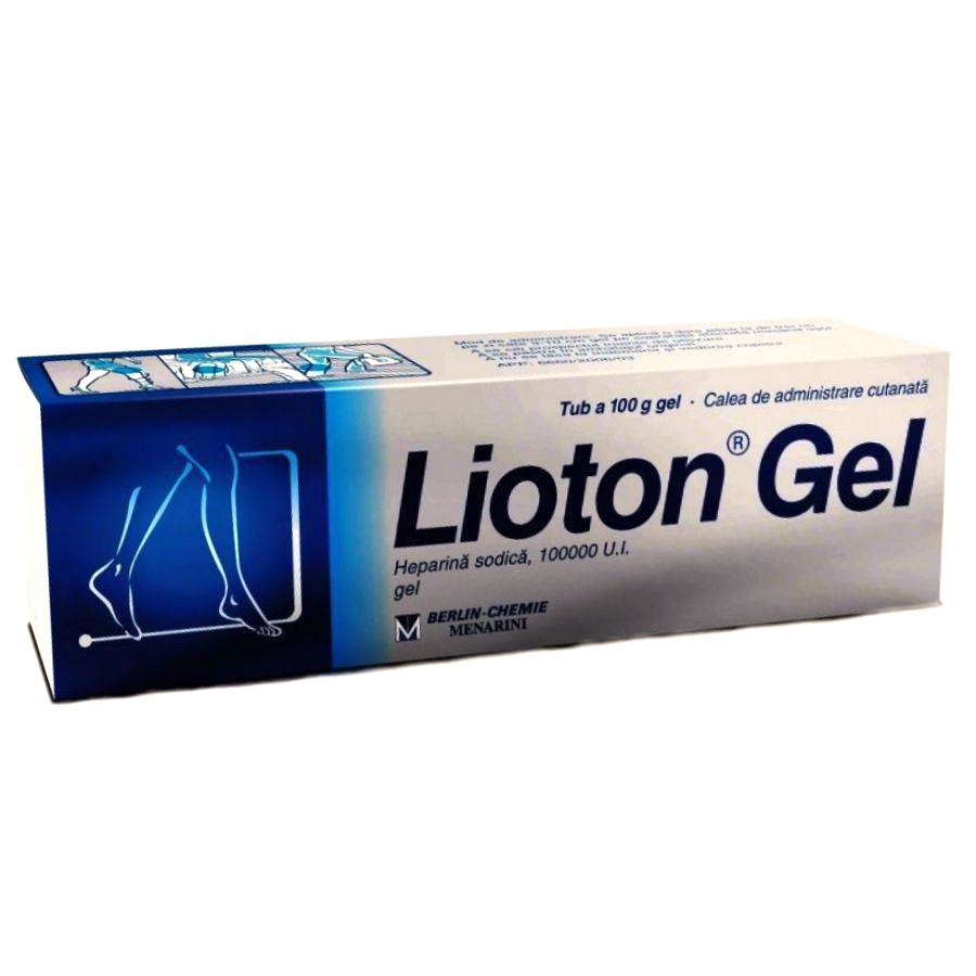 Afectiuni ale circulatiei - Lioton-Gel, 100 G, Berlin Chemie, farmacieieftina.ro