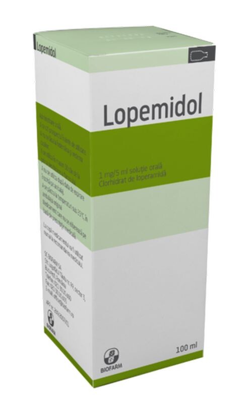 Lopemidol 1mg/5ml Sol Orala 100 ml, Biofarm