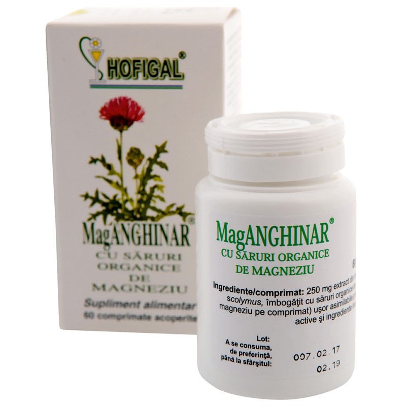 Hepatoprotectoare - Maganghinar, 60 Comprimate, Hofigal, farmacieieftina.ro