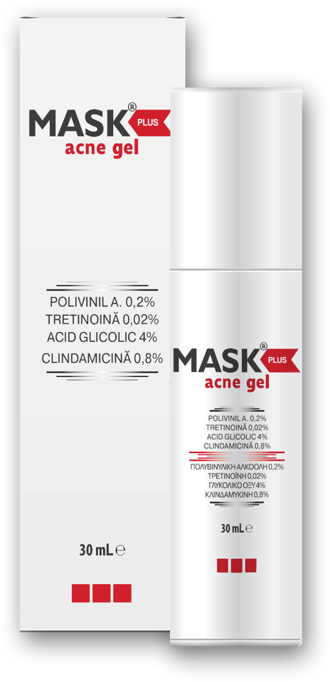 Acnee - Mask Plus Acne Gel, 30 ml, Solartium, farmacieieftina.ro