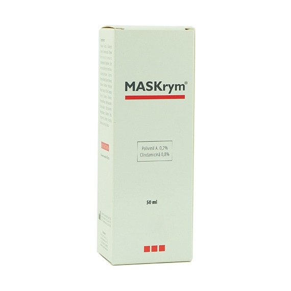 Acnee - Mask Rym Emulsie pentru Tratamentul Acneei Inflamatorii si Foliculitei, 50 ml, Solartium Group, farmacieieftina.ro