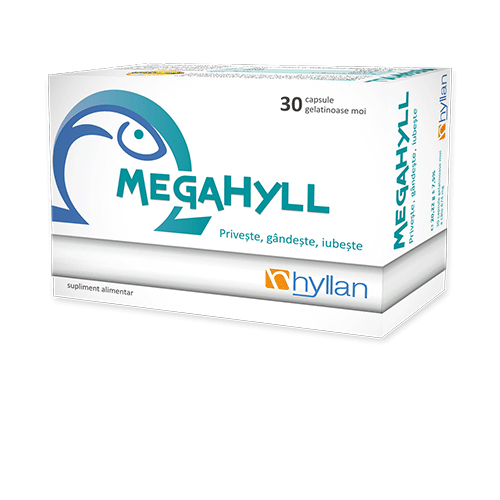 Tonice generale - Hyllan Megahyll ,30 capsule, farmacieieftina.ro