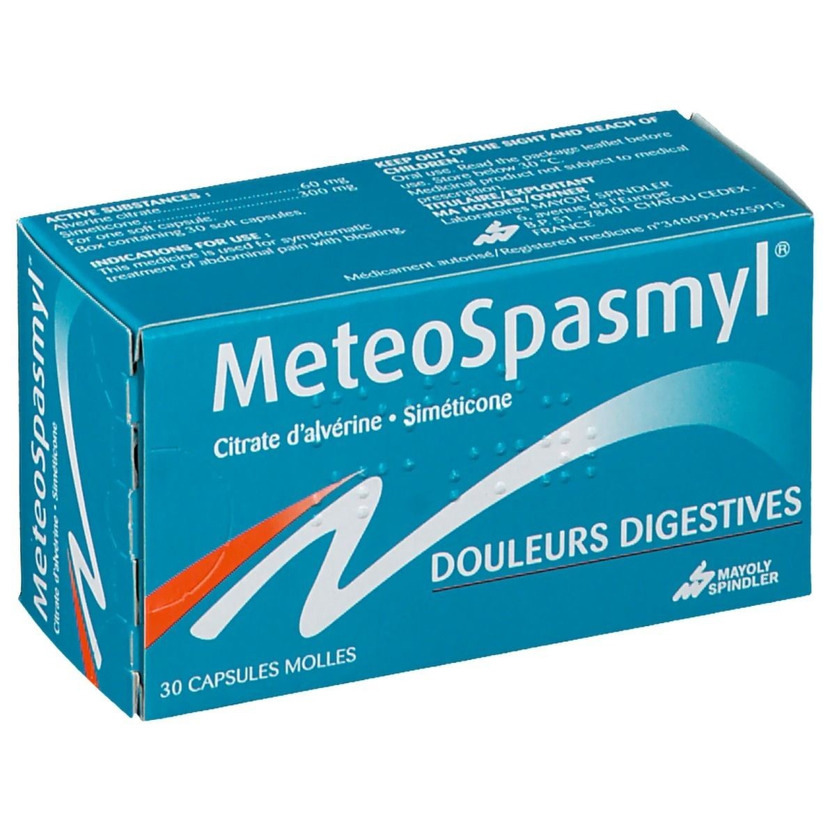 Meteospasmyl, 30 capsule