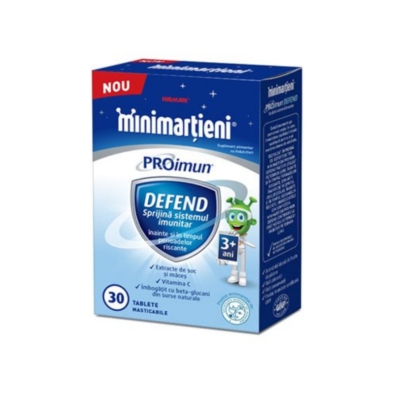 Supliment alimentar Minimartieni PROimun Defend Walmark 3+ ani, 30 tablete