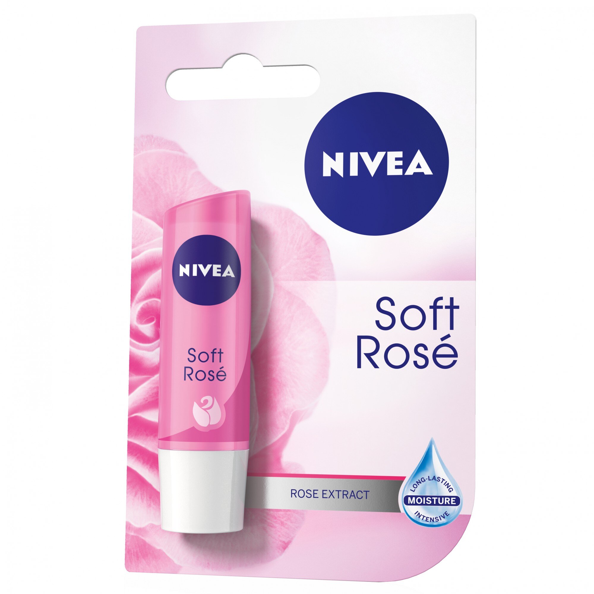 Ingrijire buze - Nivea Lip Rose Balsam de Buze N85066, farmacieieftina.ro