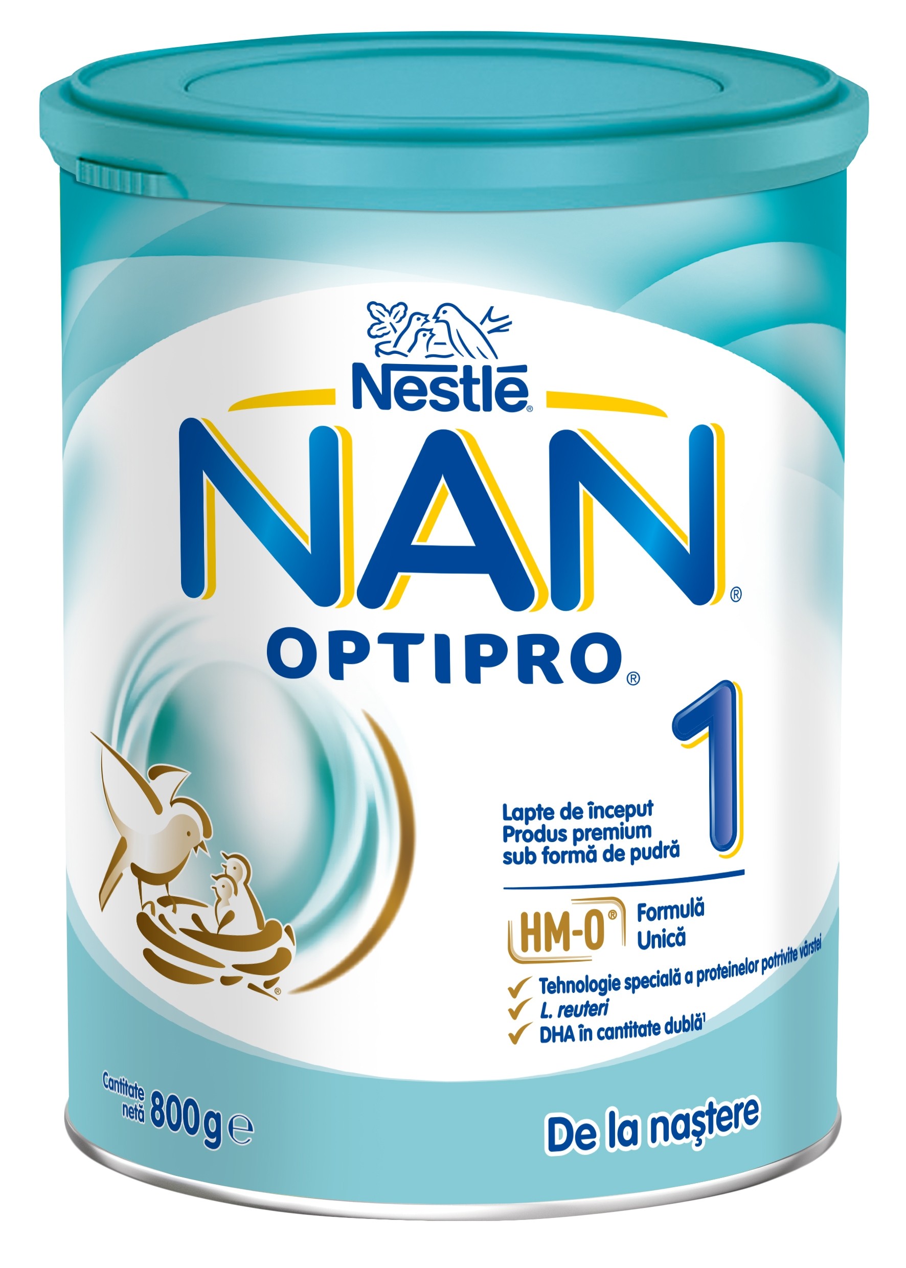 Lapte praf - Nestle Nan 1 Optipro 800 gr, farmacieieftina.ro