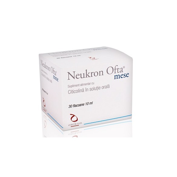 Vitamine pentru ochi - Neukron ofta mese ct   30 flacoane  , 10 ml, farmacieieftina.ro