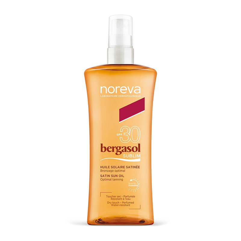 Noreva bergasol sublim ulei satinat spf 30+ 150ml