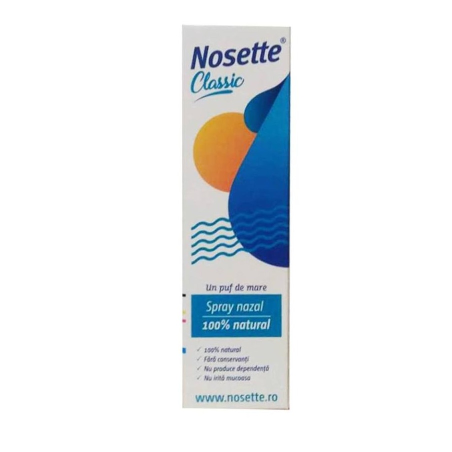 Nas infundat - Nosette Classic Spray Nazal, 30ml, farmacieieftina.ro