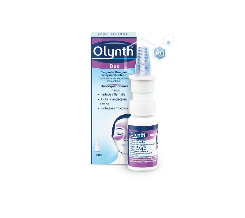 Olynth Duo Spray 1 mg / ml + 5 mg / ml , 10 ml