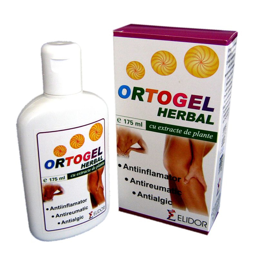 Gel cu Extract de Plante Ortogel Herbal, 175 ml