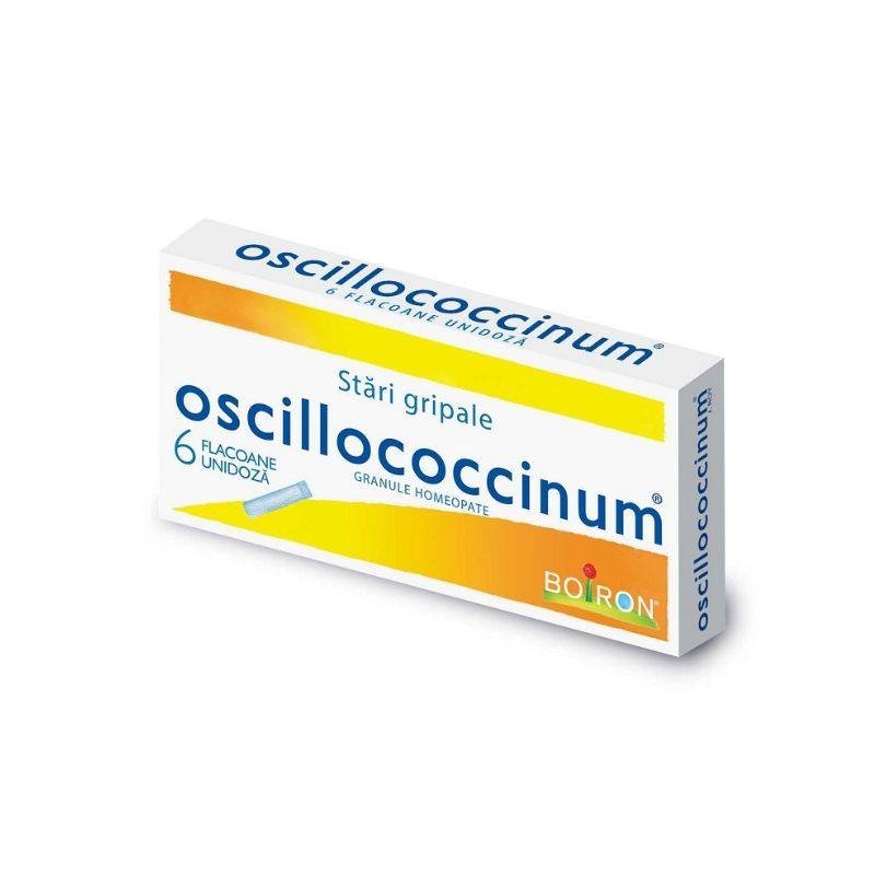 Raceala si gripa - Oscillococcinum, 6 Unidoze, Boiron, farmacieieftina.ro