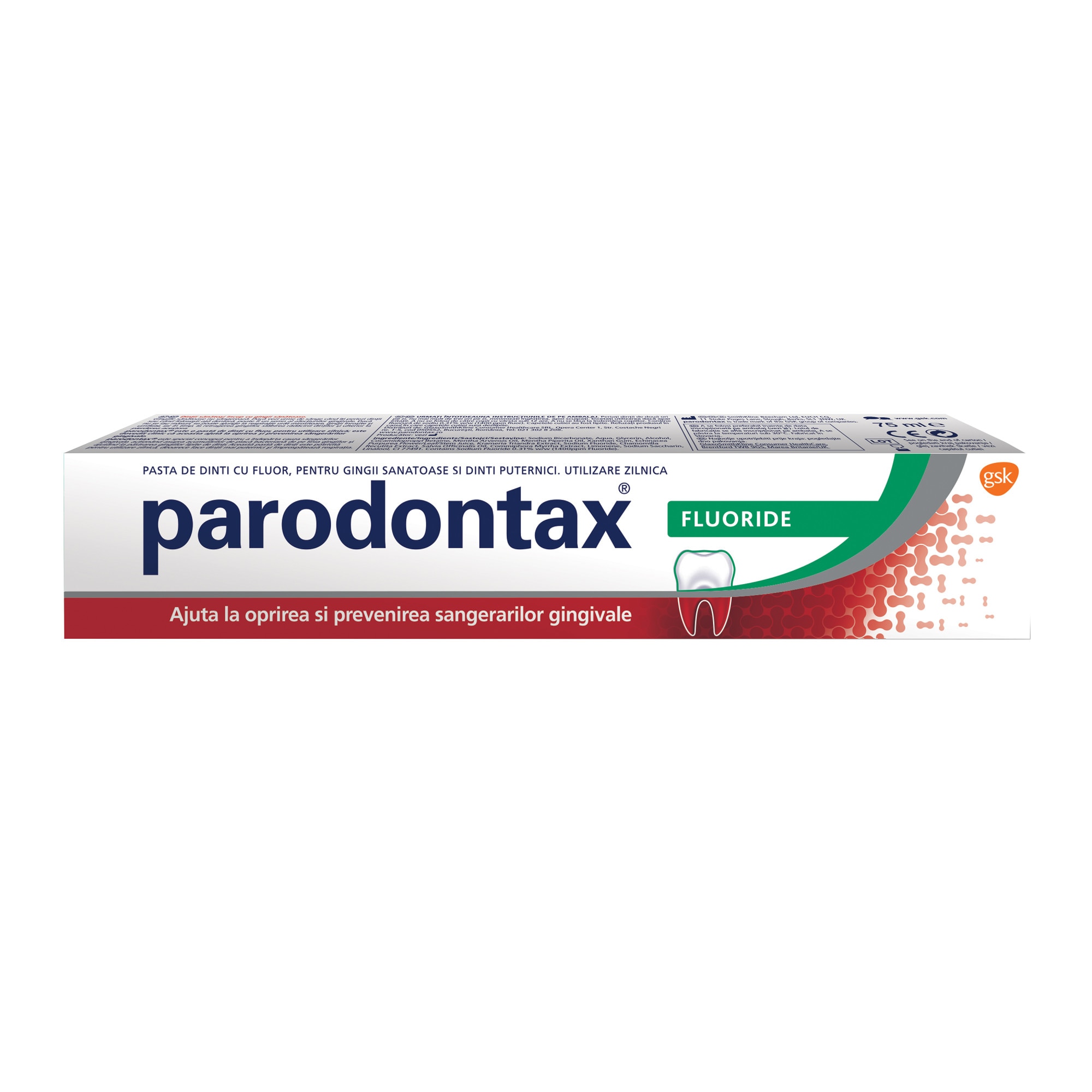 Pasta de dinti - PARODONTAX FLUORIDE 75ML, farmacieieftina.ro