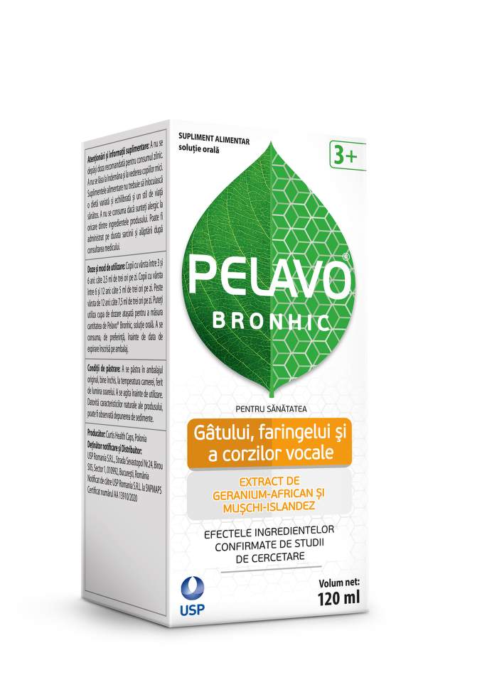 Tuse - Pelavo Bronhic  Solutie Orala  120ml, farmacieieftina.ro