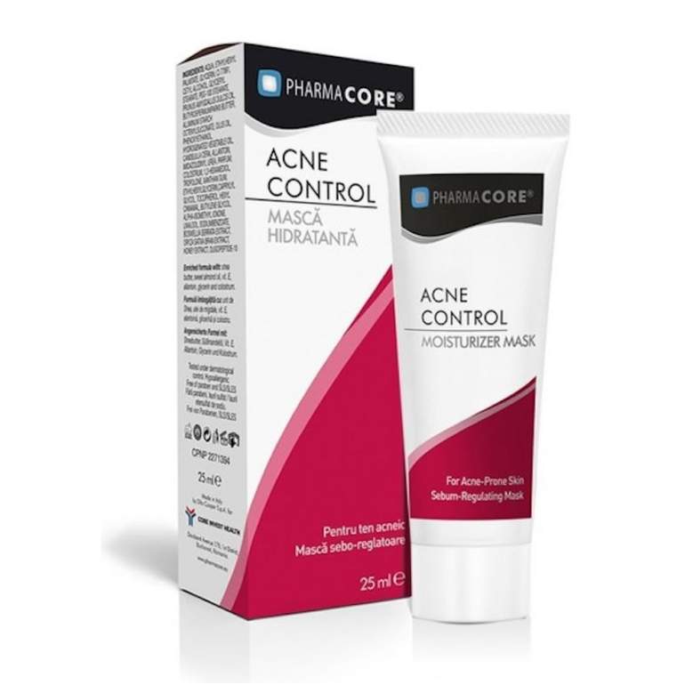 Acnee - Pharmacore Acne Control Masca 25 ml, farmacieieftina.ro