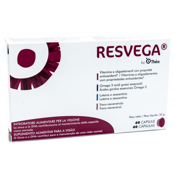 Vitamine pentru ochi - Resvega ,60 capsule, farmacieieftina.ro