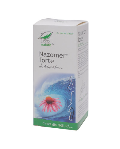 Nas infundat - Nazomer Forte Spray Nazal, 30 ml, Pro Natura, farmacieieftina.ro