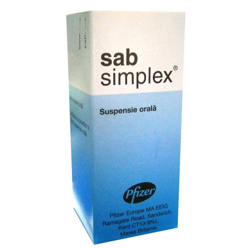 Afectiuni digestive si intestinale - Sab simplex Suspensie Orală, 30 ml, Pfizer, farmacieieftina.ro