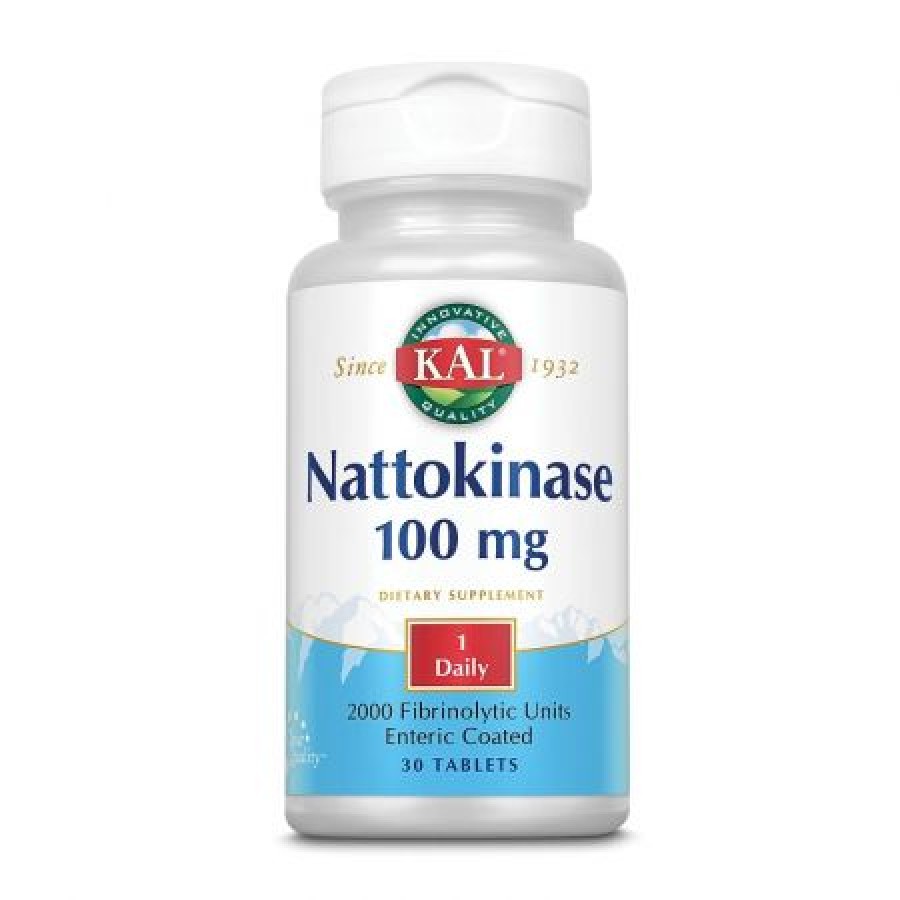 Afectiuni cardiace si cardiovasculare - Secom Nattokinase 100 mg,  30 Tablete, farmacieieftina.ro