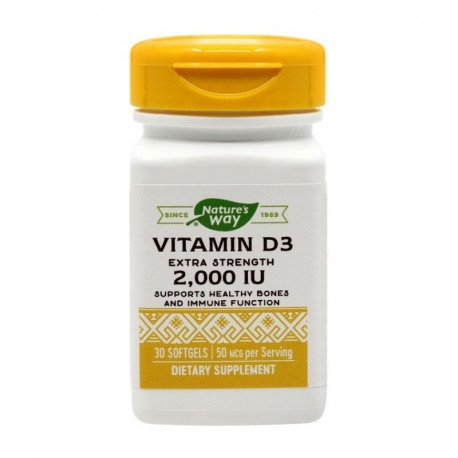 Imunitate scazuta - Secom Vitamina D3 2000 ui, 30 capsule, farmacieieftina.ro
