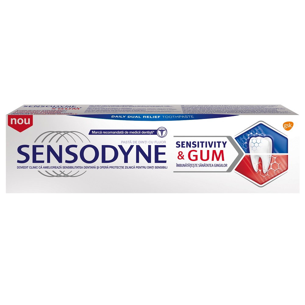 sensodyne pasta dinti sensitivity and gum x 75ml 12606 1 1632376335