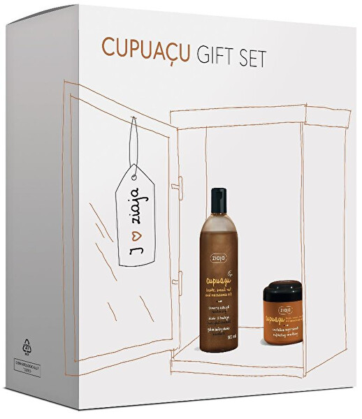 Set cupuacu pentru Corp- Gel Dus + Scrub Ziaja 18885