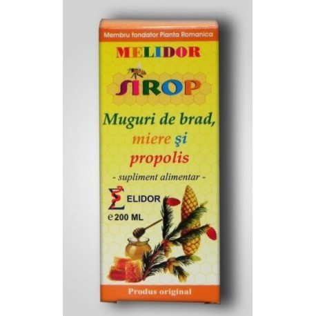 Tuse - SIROP MUGURI DE  BRAD,MIERE ,PROPOLIS 200ML, farmacieieftina.ro