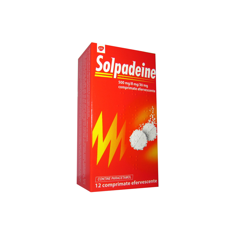 Durere, Nevralgie - SOLPADEINE CT*12CPR EFF             GSK, farmacieieftina.ro