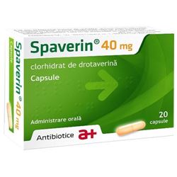 SPAVERIN 40MG CT*20CPS