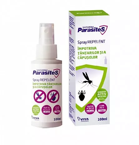 Protectie antiinsecte - Spray Repelent Pentru Tanatari si Capuse 100  ml, farmacieieftina.ro