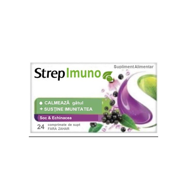 Strepimuno Soc si Echinaceea 24 Cp