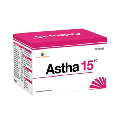 Imunitate scazuta - Astha 15, 120 Capsule, Sun Wave Pharma, farmacieieftina.ro