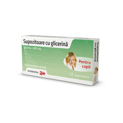 Constipatie - SUPOZITOARE CU GLICERINA PENTRU COPII X 12 ANTIBIOTICE, farmacieieftina.ro