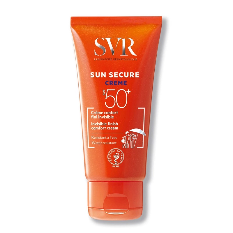 Produse pentru plaja - SVR Sun Secure Crema Spf 50+  50ml, farmacieieftina.ro