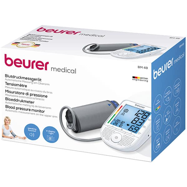 Tensiometre - Tensiometru Digital Beurer BM49, Functie Vocala, farmacieieftina.ro