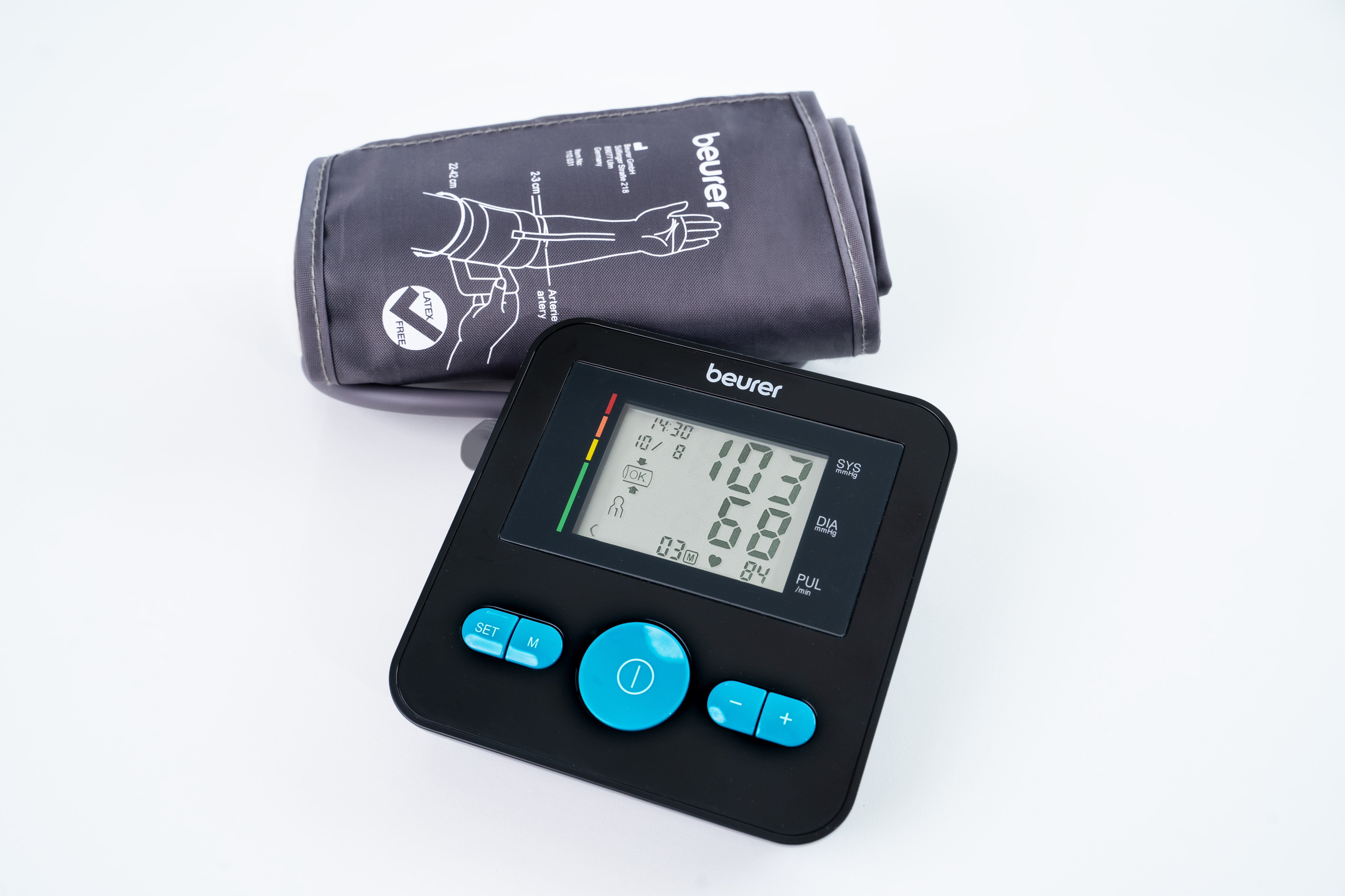 Tensiometre - Tensiometru  pentru Brat care Indica Aritmia Cardiaca BM 27, farmacieieftina.ro